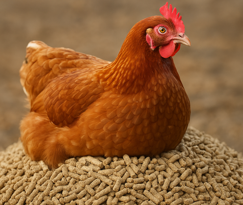 Hühnerkot-Granulat – lokale Verwertung in der Landwirtschaft